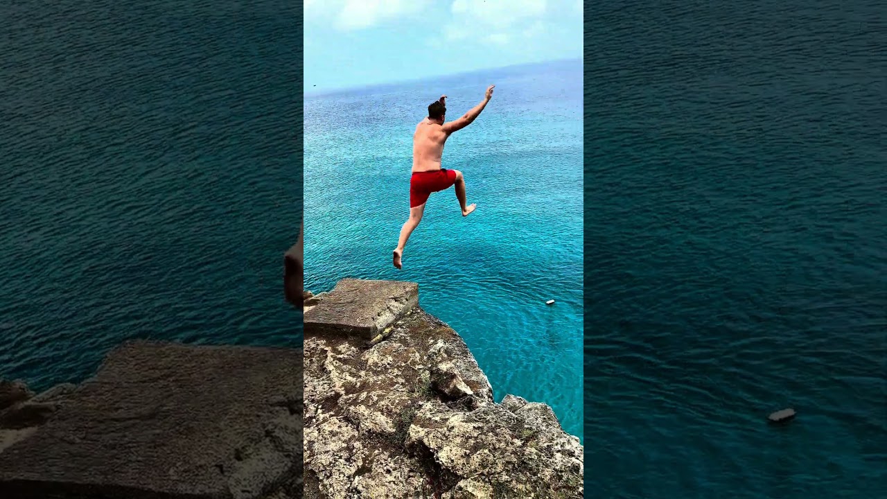 Me: “I won’t jump.” 5 seconds later… 😂🌊 #shorts