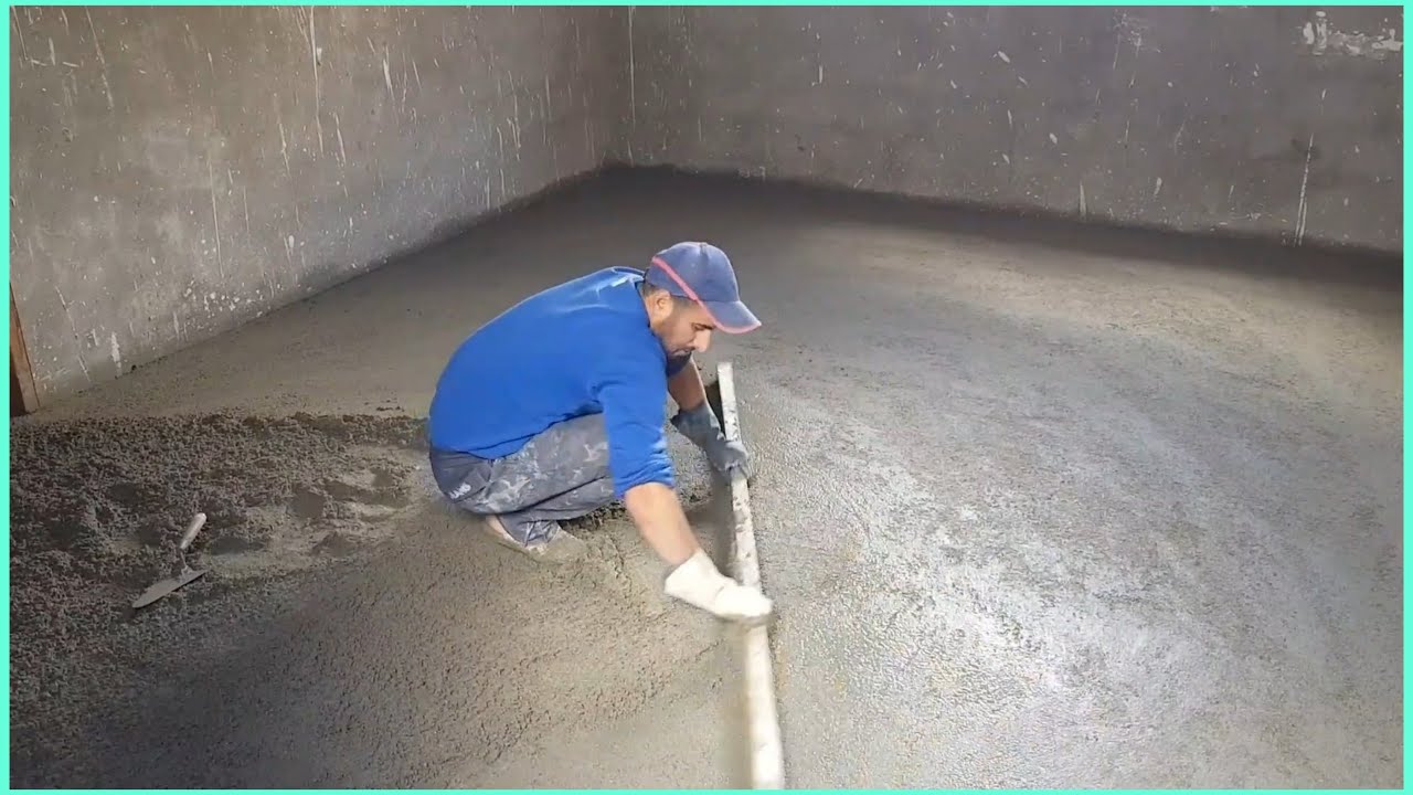 Удивительная подготовка пола