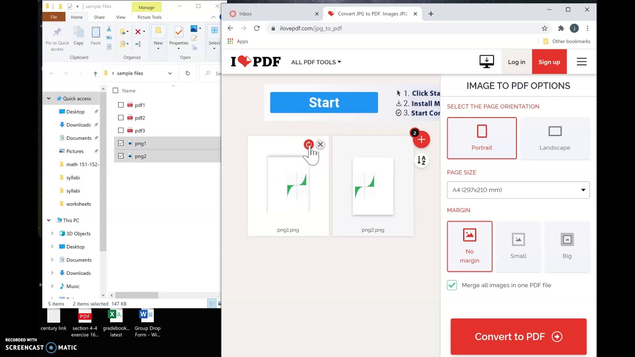 Ilovepdf merge