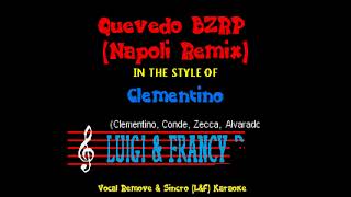 Video thumbnail of "Clementino - Guardando la luna (Napoli Remix) "Vocal Remove & Sincro (L&F) Karaoke""