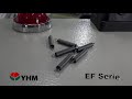 Resorte de extensión W.D 0.5 mm | Máquina de resorte de extensión CNC Gancho inglés EF-210A|YHM