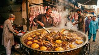 FAST WORKERS IN THE WORLD - UNIQUE MUTTON ROSH MAKING | BEST PAKISTANI STREET FOOD RECIPES