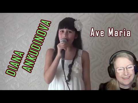 DIANA ANKUDINOVA - Ave Maria (Reaction)