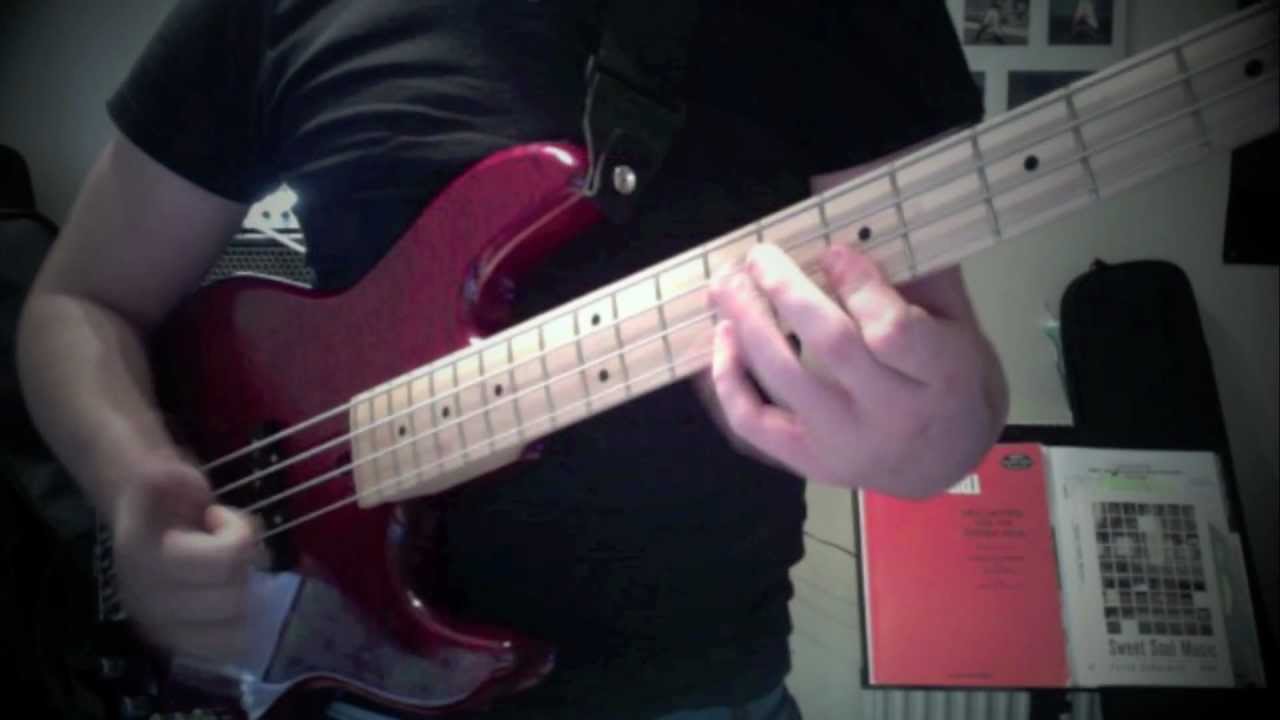 Fodera NYC Empire 4 Deluxe Trans Red Slap Test - YouTube