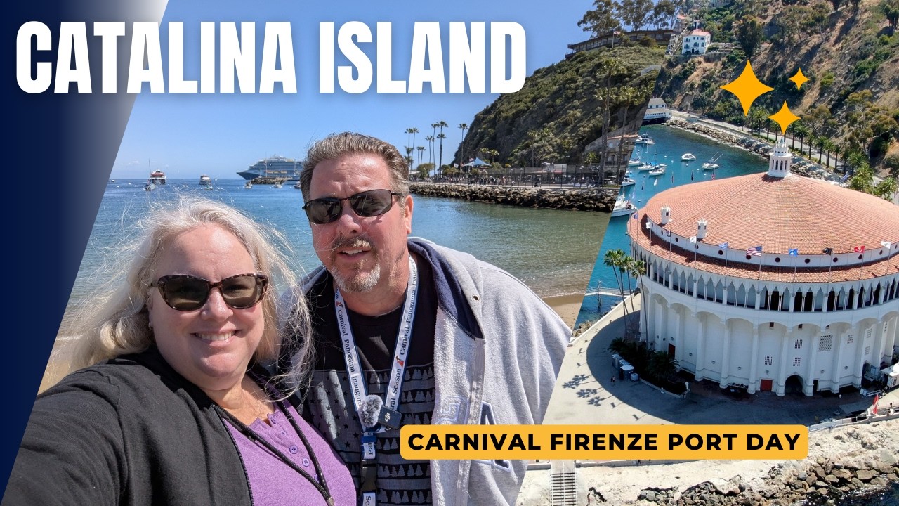 Catalina in 5 Minutes: Beaches, Shops & Boats from Carnival Firenze