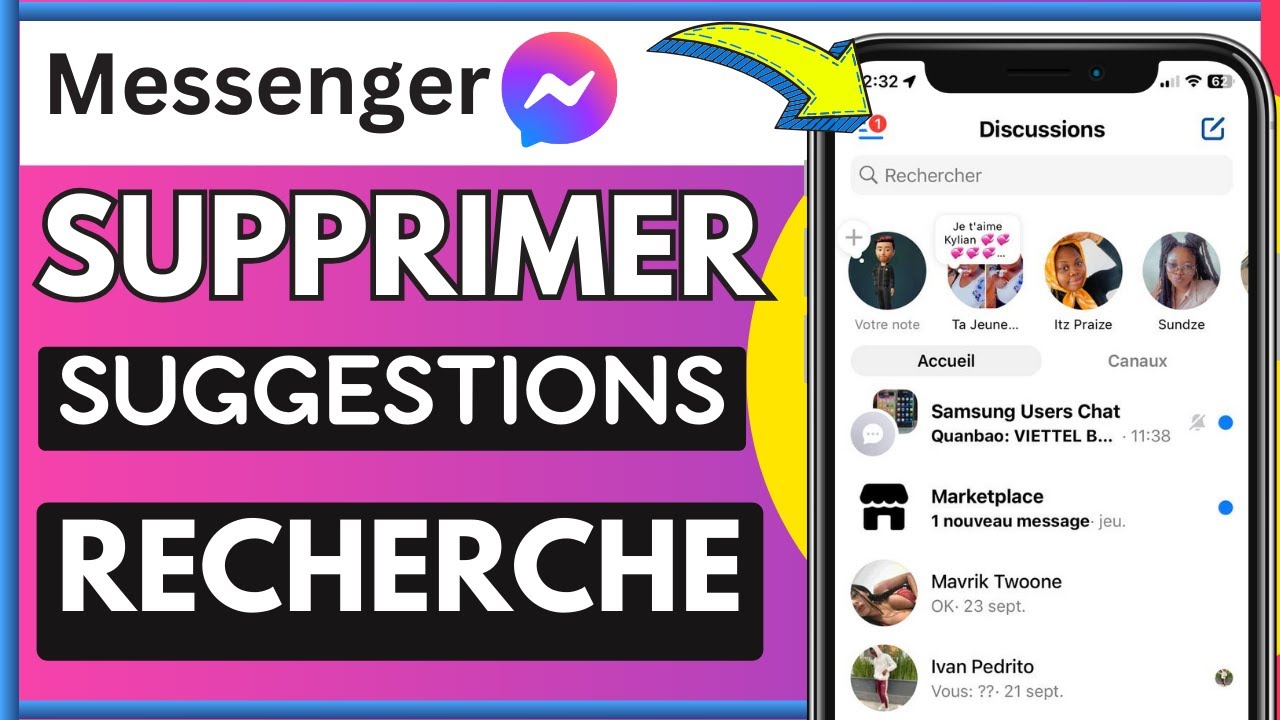 Comment Supprimer Les Suggestions De Recherche Sur Messenger (Très Facile)