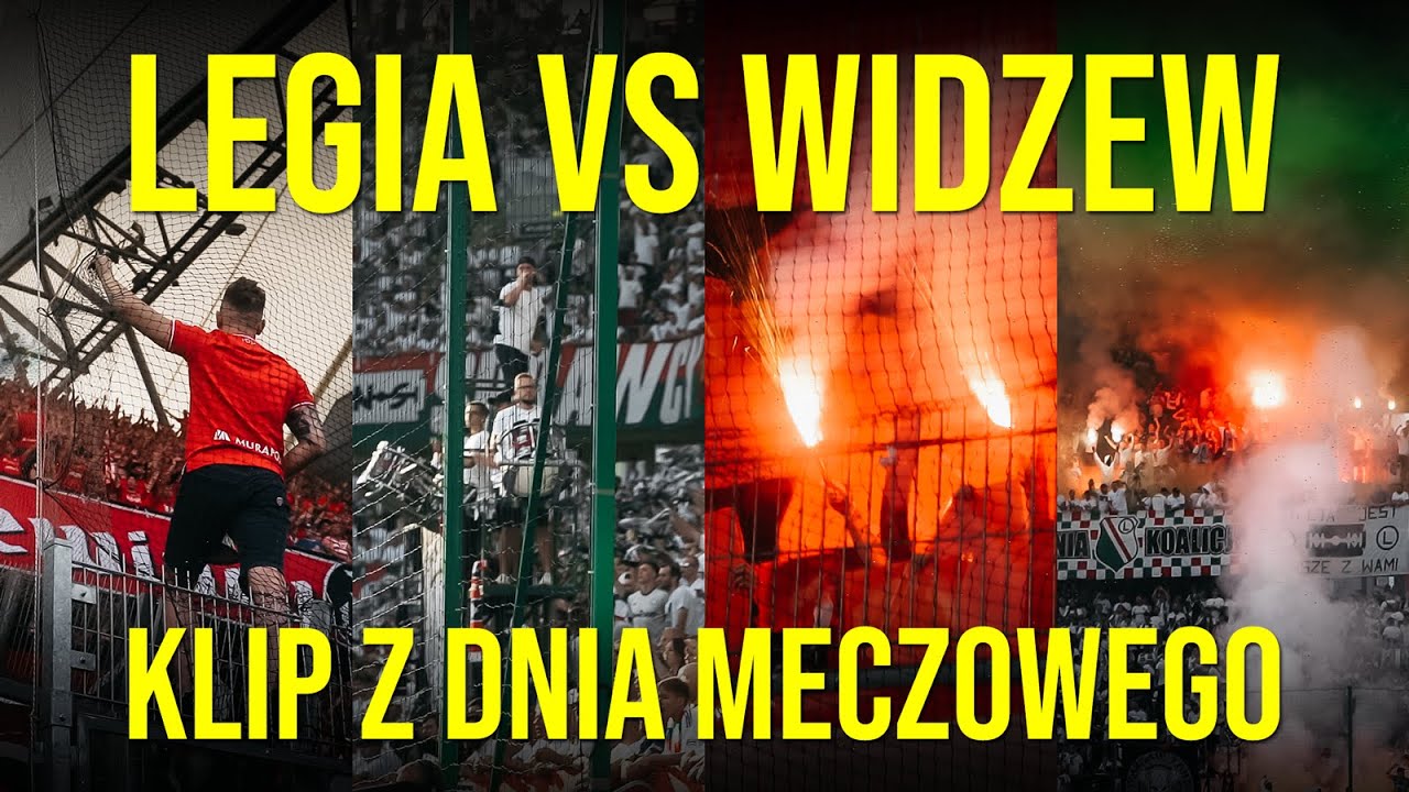Legia Warszawa - Widzew Łódź | Kibicowskie kulisy | Klimat Trybun .RAR | doping, oprawy, uprzejmości