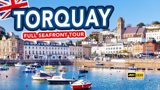 TORQUAY | Full seafront tour of Torquay Devon from harbour to town centre and beach