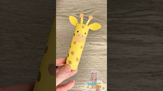 Toilet Paper Roll Giraffe Craft | Easy Jungle Animal Craft for Kids