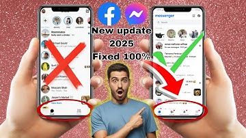 How To Fix Messenger People Option Not Showing Problem | Option Missing on Messenger,Fixed 2025