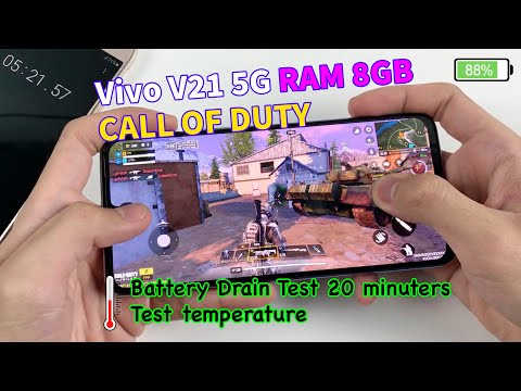 Vivo V21 5G Gaming Test