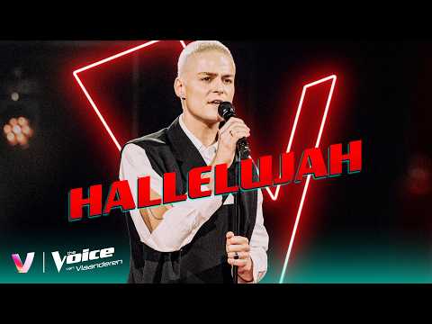 Joris - 'Hallelujah' | Blind Auditions #7 | The Voice van Vlaanderen | VTM
