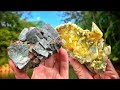 I Found INCREDIBLE Crystals and Pyrite Rocks in Michigan | Hunting for Gems and Minerals