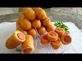 SALSICHA EMPANADA-SALGADO GOSTOSO E ECONÔMICO