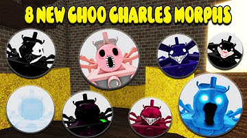 BIG UPDATE - How To Get ALL 8 NEW MORPHS in Choo Charles Morphs - ROBLOX