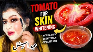 Tomato Facial 🍅 for Instant Glowing Skin | Remove Dark Spots &amp; Get Clear Skin Naturally