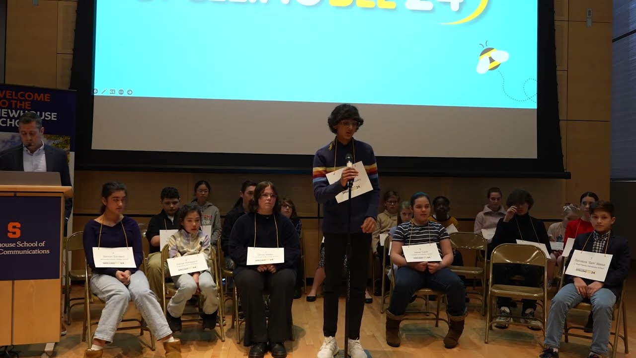 Syracuse Post-Standard 2024 Spelling Bee