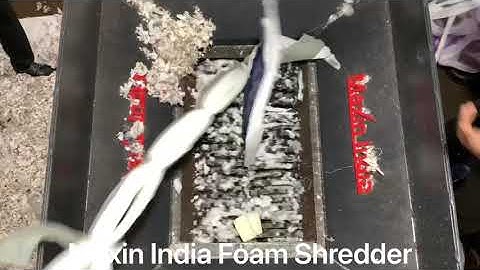 Memory Foam Crusher, Mattress Shredder , Latex Foam Shredder , Mattress Crusher , #PEFoamShredder