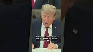 Trump makes an announcement on American nuclear innovation