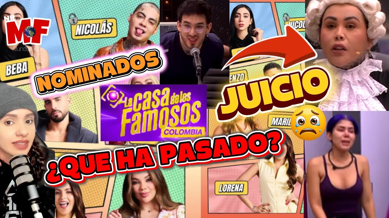 🔥LA CASA DE LOS FAMOSOS QUE HA PASADO🚨NOMINADOS🔥JUICIO, PELEAS🔥