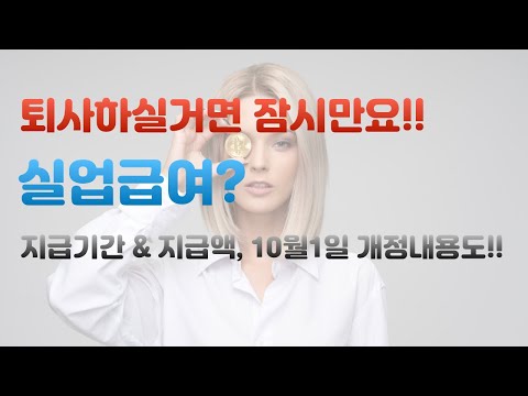 2020년 실업급여 금액