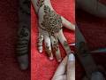 Simple Arabic mehedi Design #mehndi #henna #dubai #style #fashion #song #mehandi #farheenscreation