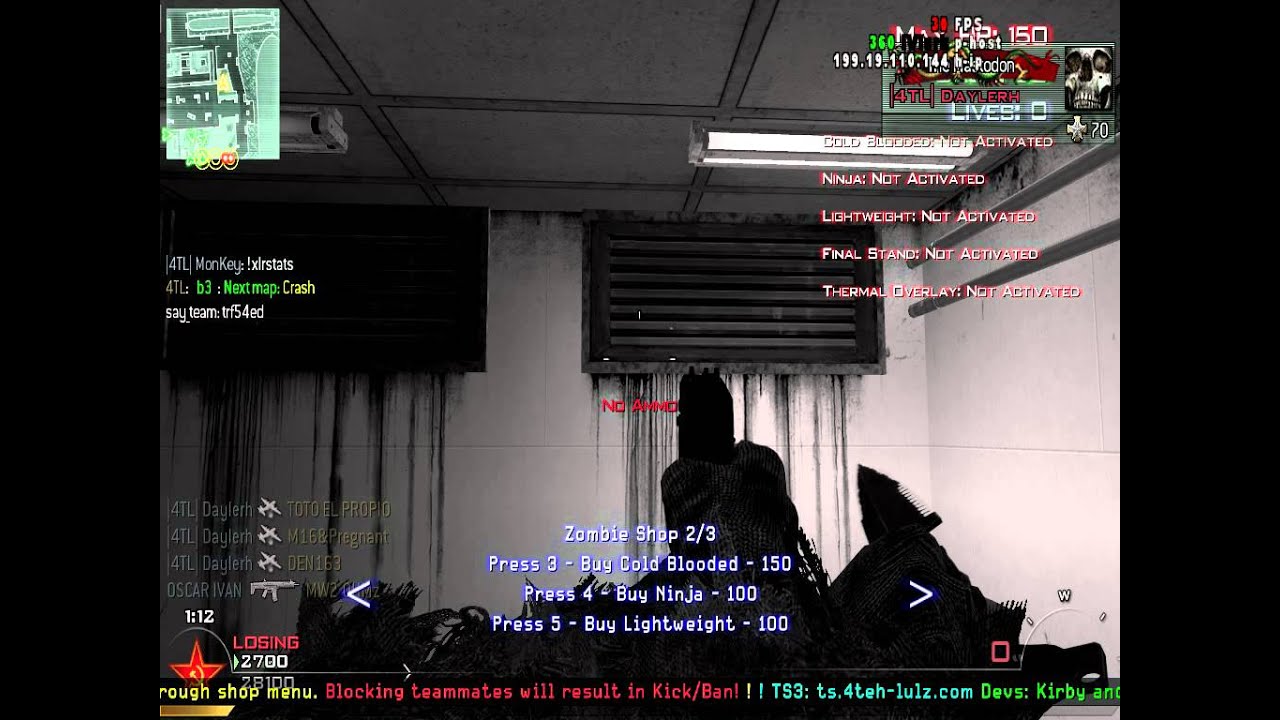 MW2 Zombies online game mode (alterIWnet)