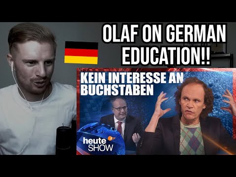 Reaction To heute-show: Olaf Schubert on German Education