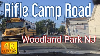 (4K) Rifle Camp Road! Woodland Park NJ! #driving #woodlandpark #newjersey #passaiccounty