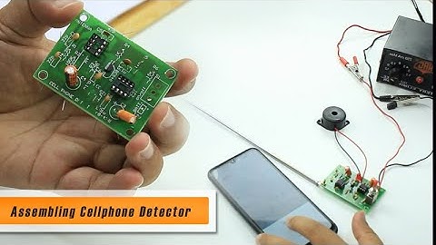Assembling Hidden Cell Phone Detector [BUG] | DIY Kit | Science Project | 386 IC | 3G | 4G | LTE