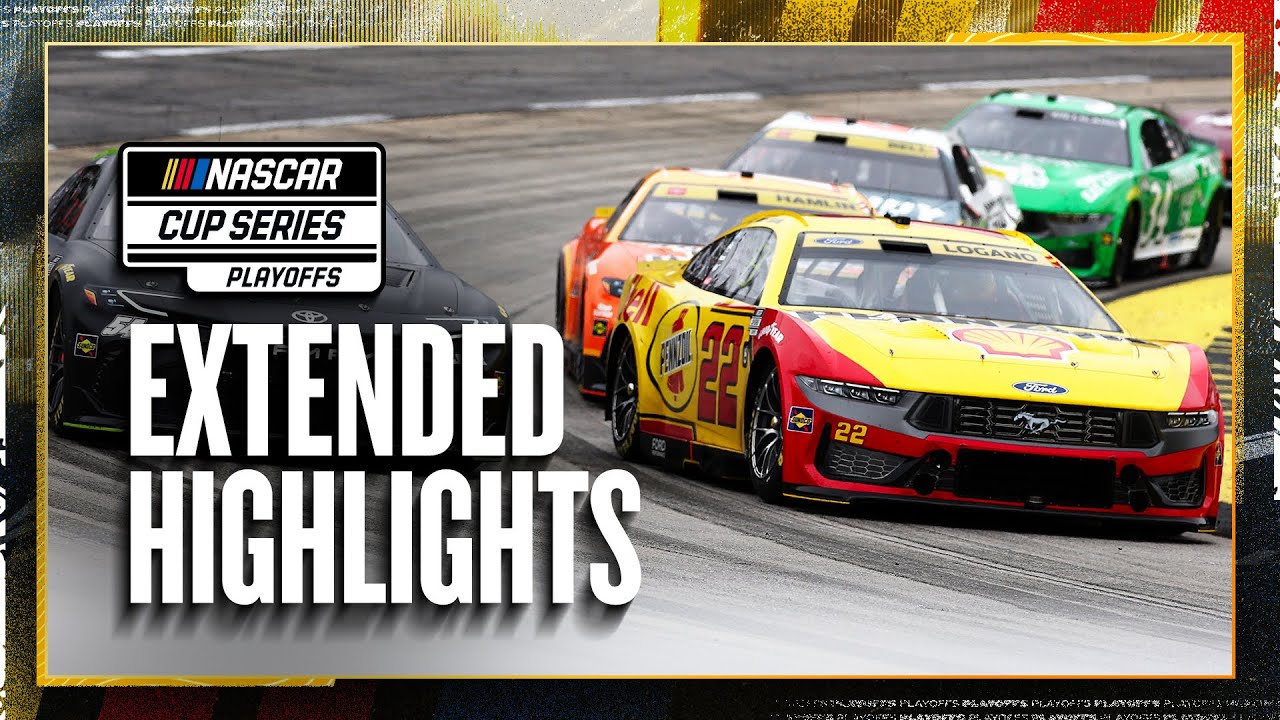 And Then There Were Four | 2025 NASCAR Cup Series Extended Highlights at Martinsville