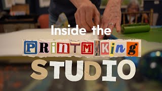 Inside the Printmaking Studio