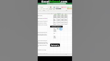 Your First Excel Entry 2 (Video 4 of 21) #Excel workbook #Excel AutoFill #Excel formula #ExcelPrimed