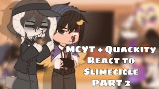 [] MCYT + Quackity React to Slimecicle [] 2/3 []