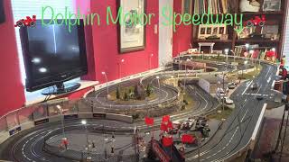 Slot car track layout