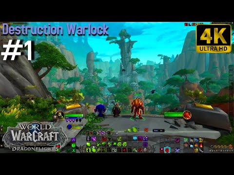 ? [4K] World of Warcraft Dragonflight | Gameplay Walkthrough - Part 1 [ PC 4K 60FPS ]