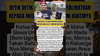 Tyo Lihatkan Hpnya Kepada Media Bahwa Ia Di Ter0r #tyo #mbg #bem #ugm #prabowo #presiden #shorts