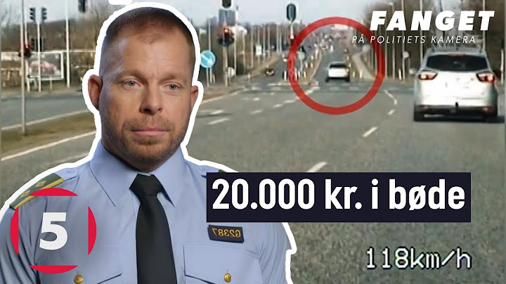 Bilist kører efter egne regler | Fanget På Politiets Kamera | Kanal 5 Danmark
