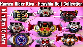 Bộ Sưu Tập Henshin Belt Trong Kamen Rider Kiva - 15th Anniversary Special.