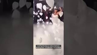 For the first time in Sri Lanka, make your wedding truly magical with Helium Balloons and Low Fog