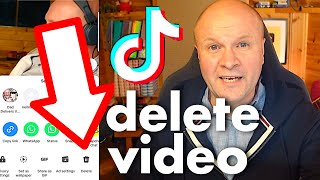 How to DELETE TikTok videos AND UNDELETE them