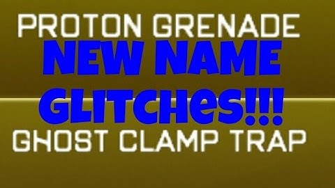 Respawnables Ghostbusters 2016 NEW NAME GLITCH!!!