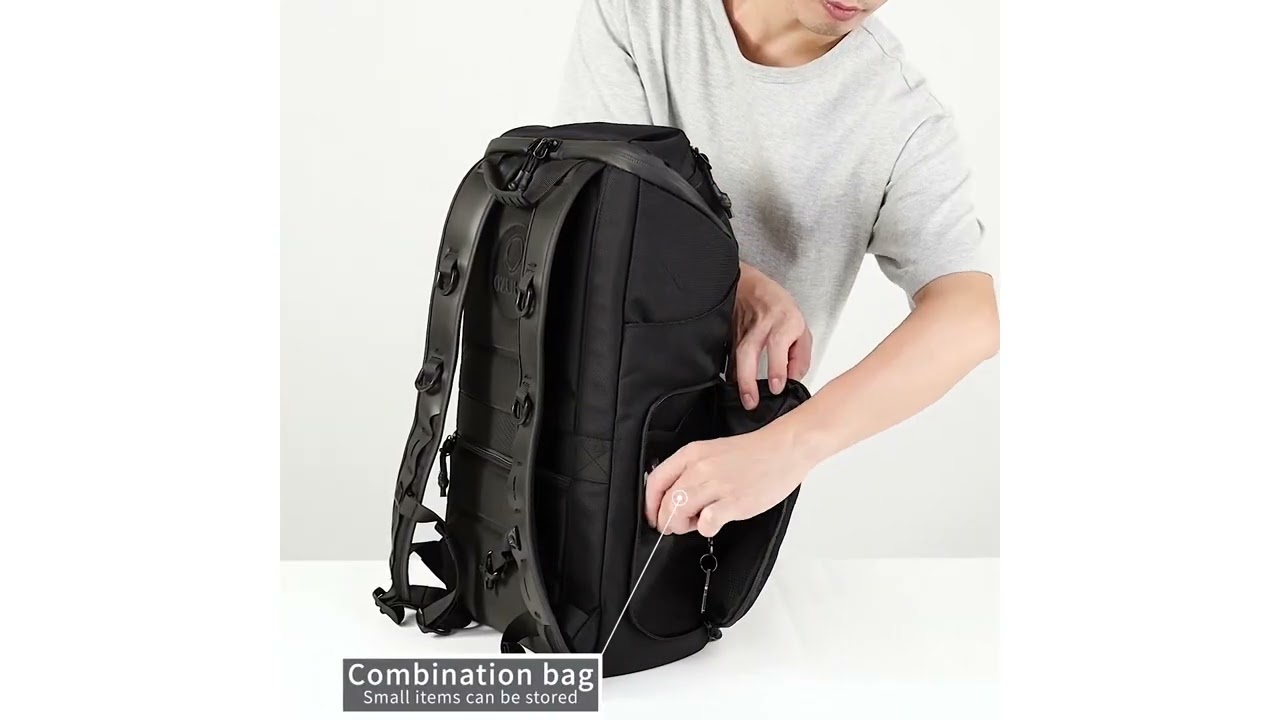 OZUKO 9617 Designer Anti Theft Skateboard Storage Travel Bag