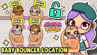 NEW **BABY BOUNCER LOCATION** IN AVATAR WORLD 😯🤯