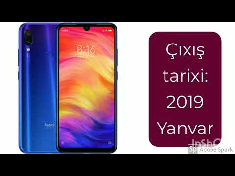 Xiaomi Redmi Note 7: Texniki göstəriciləri (Azərbaycan dilində)