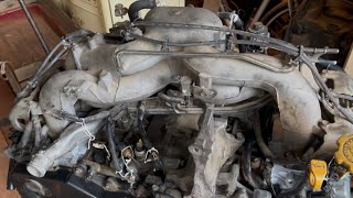 EJ253 Intake Manifold with EGR install