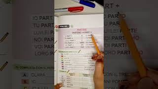 learn italian 🇮🇹  Italian Verb (IRE), Tenses #grammer #tempo verbi |verb partire |italian language screenshot 5