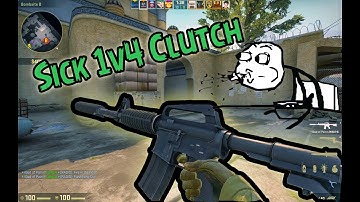 1v4 clutch + Bomb Defuse | Counter Strike: Global Offensive