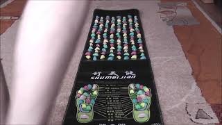 Reflexology Foot Massage Pad Cobblestone Walk Massager Mat Pain Relief Health Care Acupressure Mat