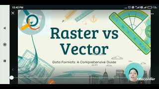 # GIS raster and vector data format